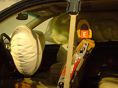 Inflated airbag